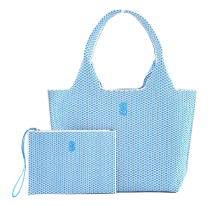 Sutton City Tote - Blue Diamond - Large