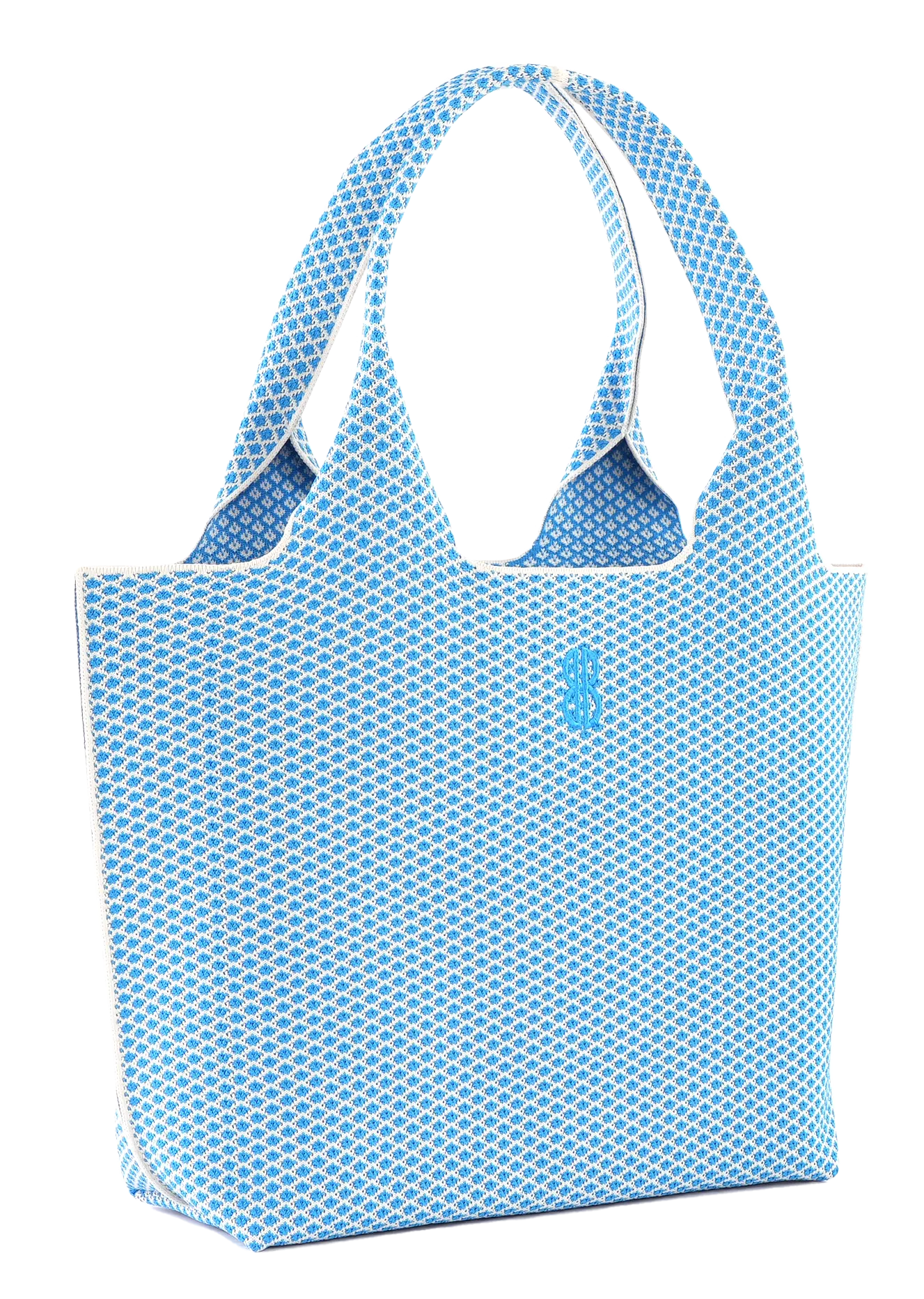 Sutton City Tote - Blue Diamond - Large