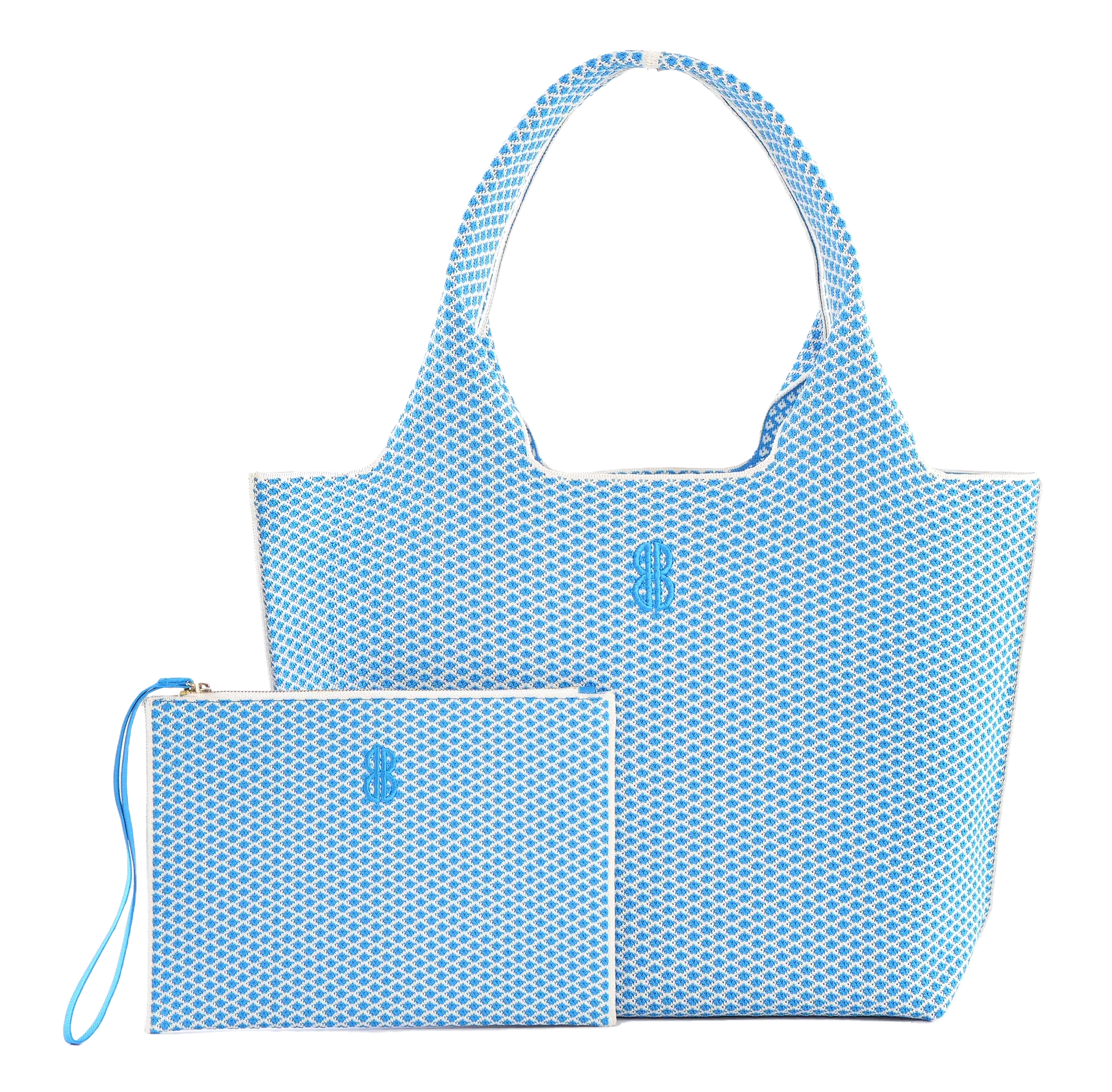 Sutton City Tote - Blue Diamond - Large