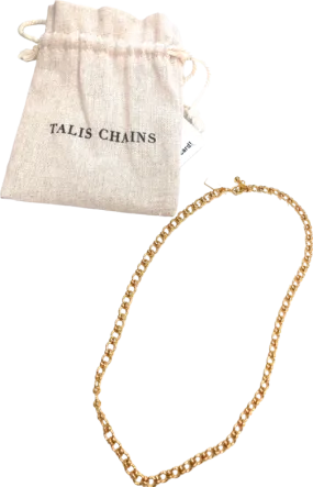 Talis chains Metallic Dallas Necklace- Gold One Size