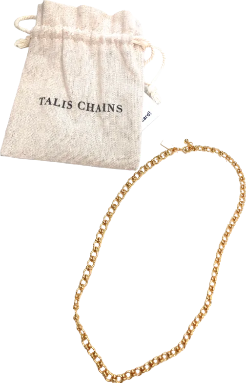 Talis chains Metallic Dallas Necklace- Gold One Size