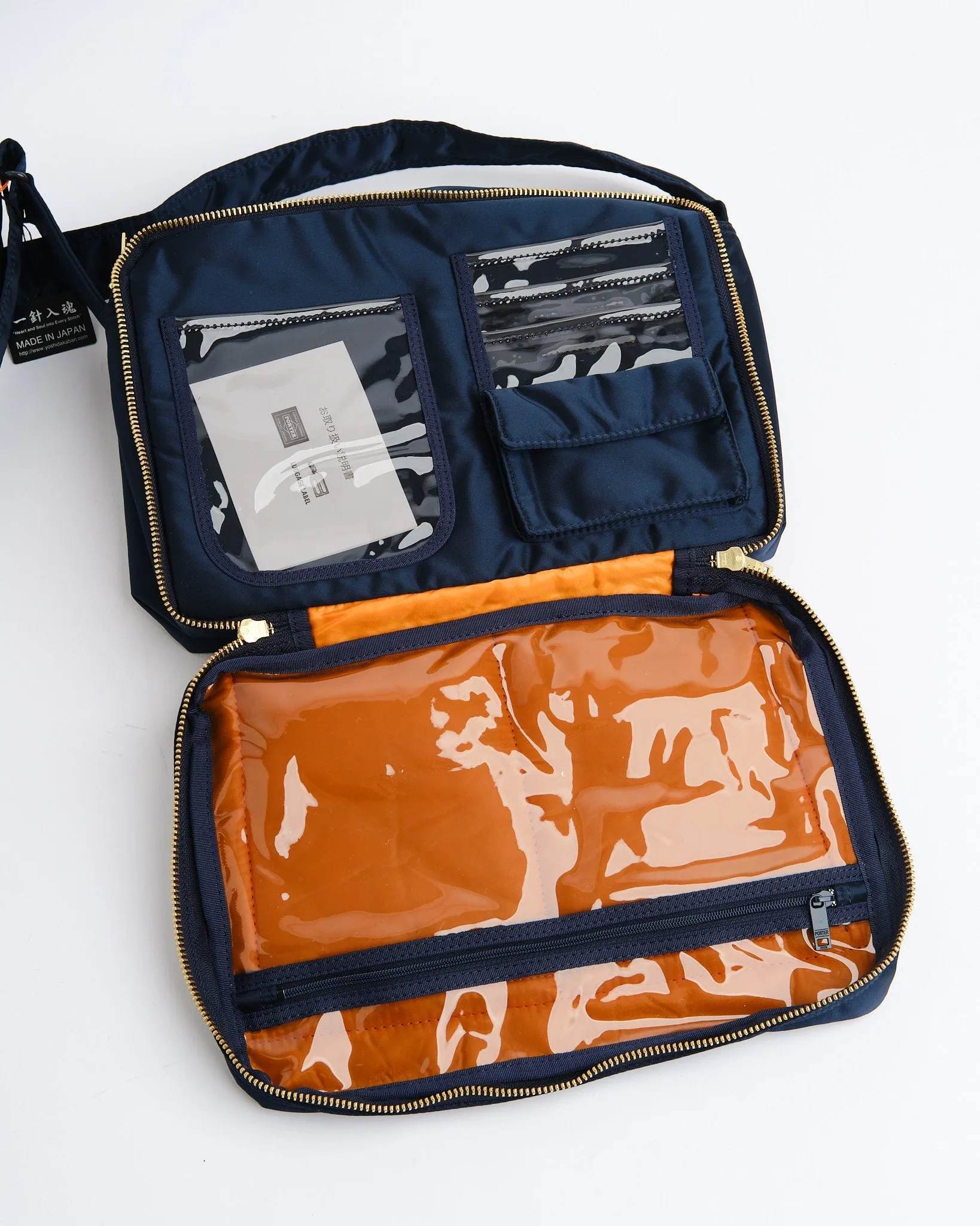 TANKER SHOULDER BAG (L) IRON BLUE