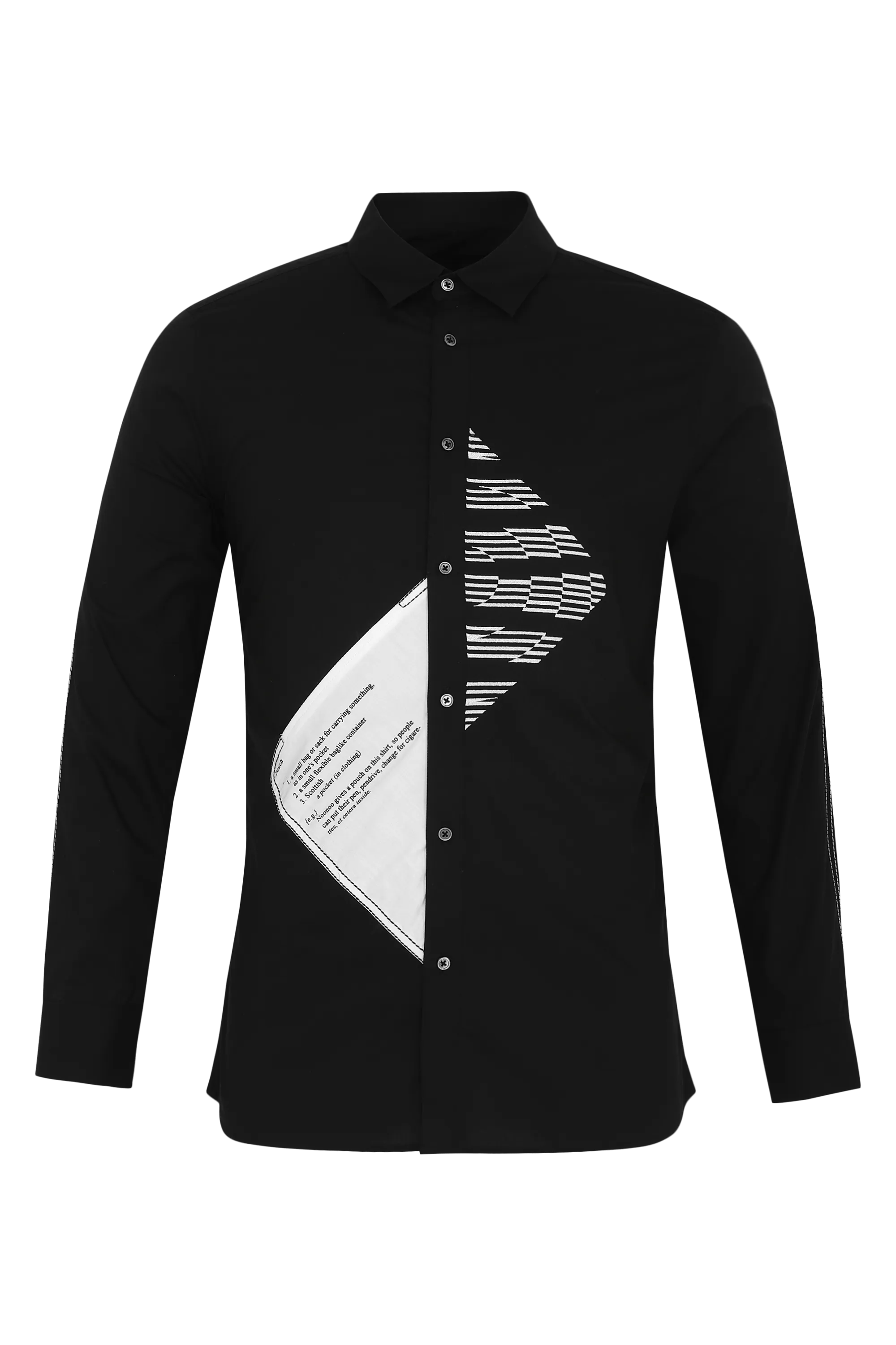 The Functional Lines Shirt With Utility Pocket