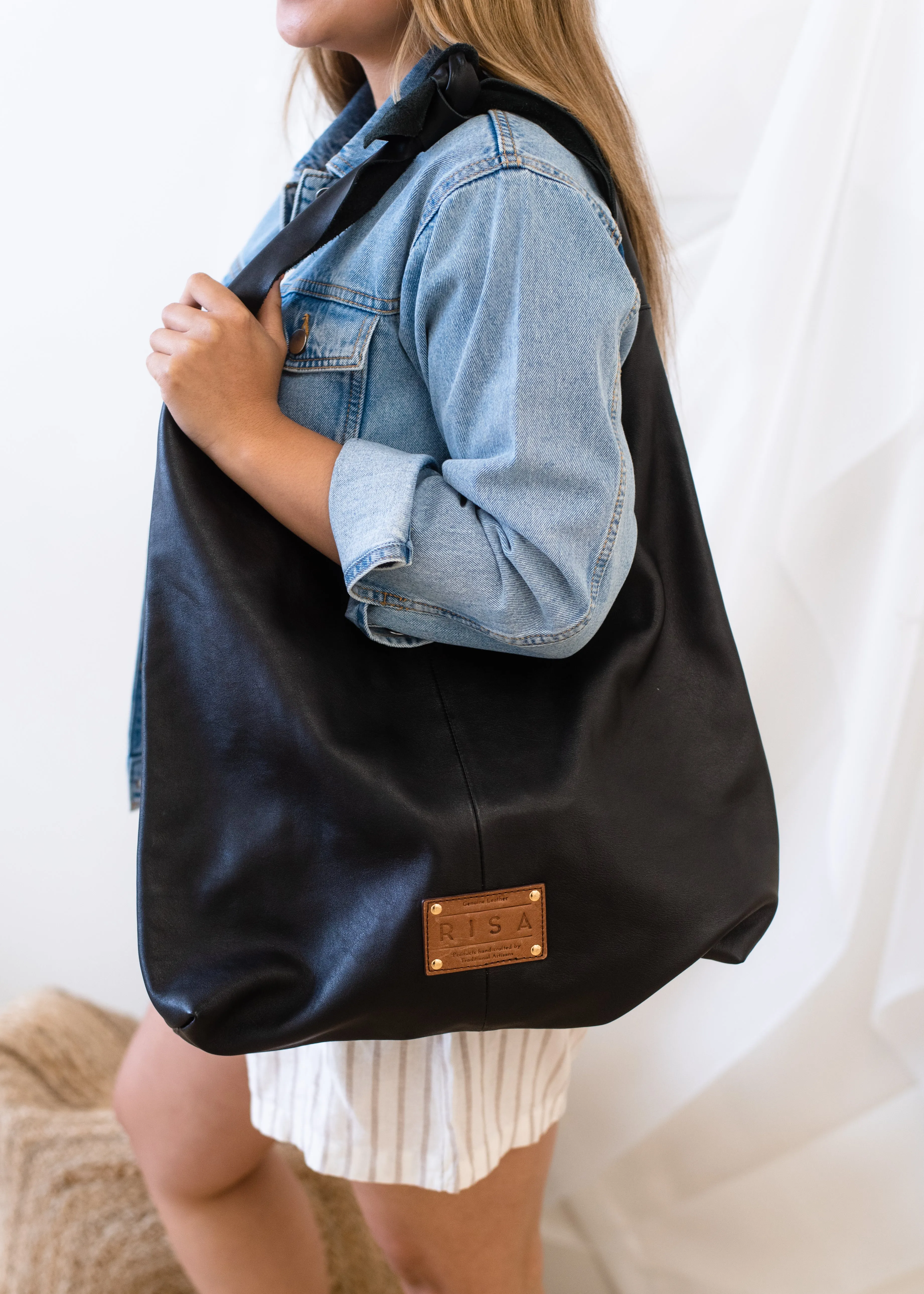 The Knot Leather Shoulder Bag