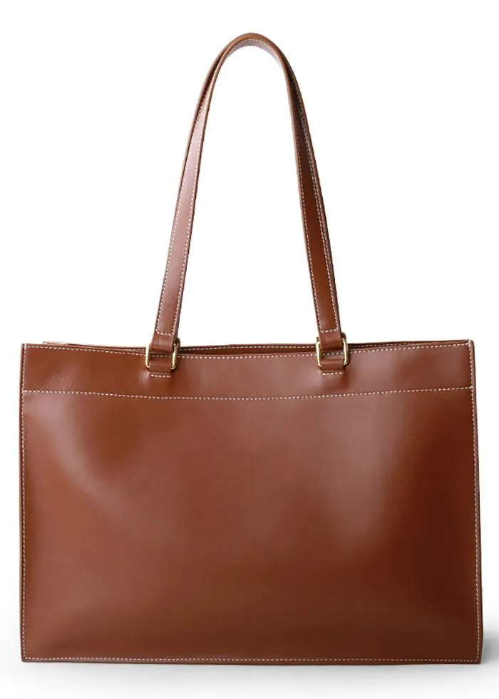 The Large Genuine Leather Tote Bag