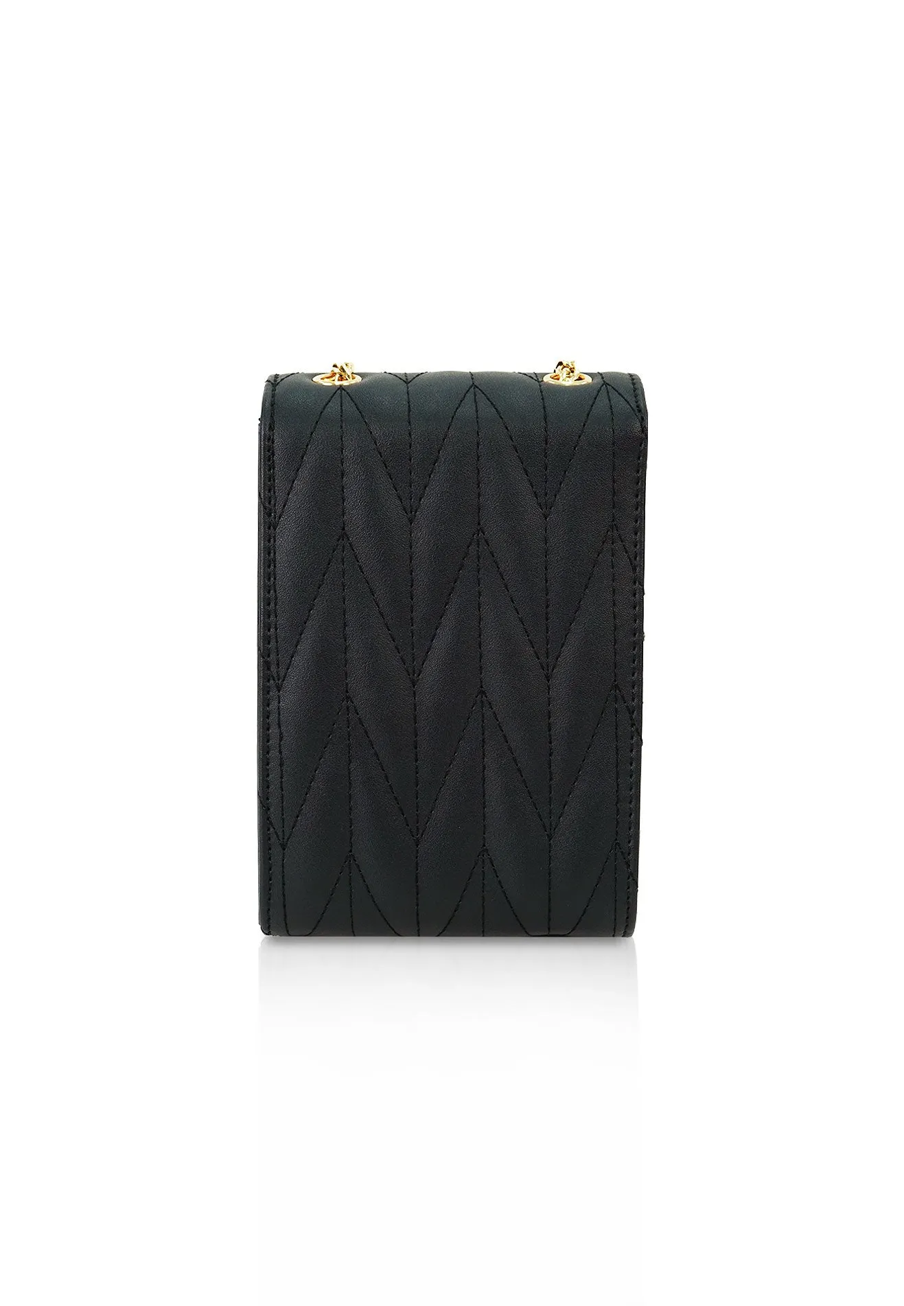 VOIR Elongated Quilted Chain Bag