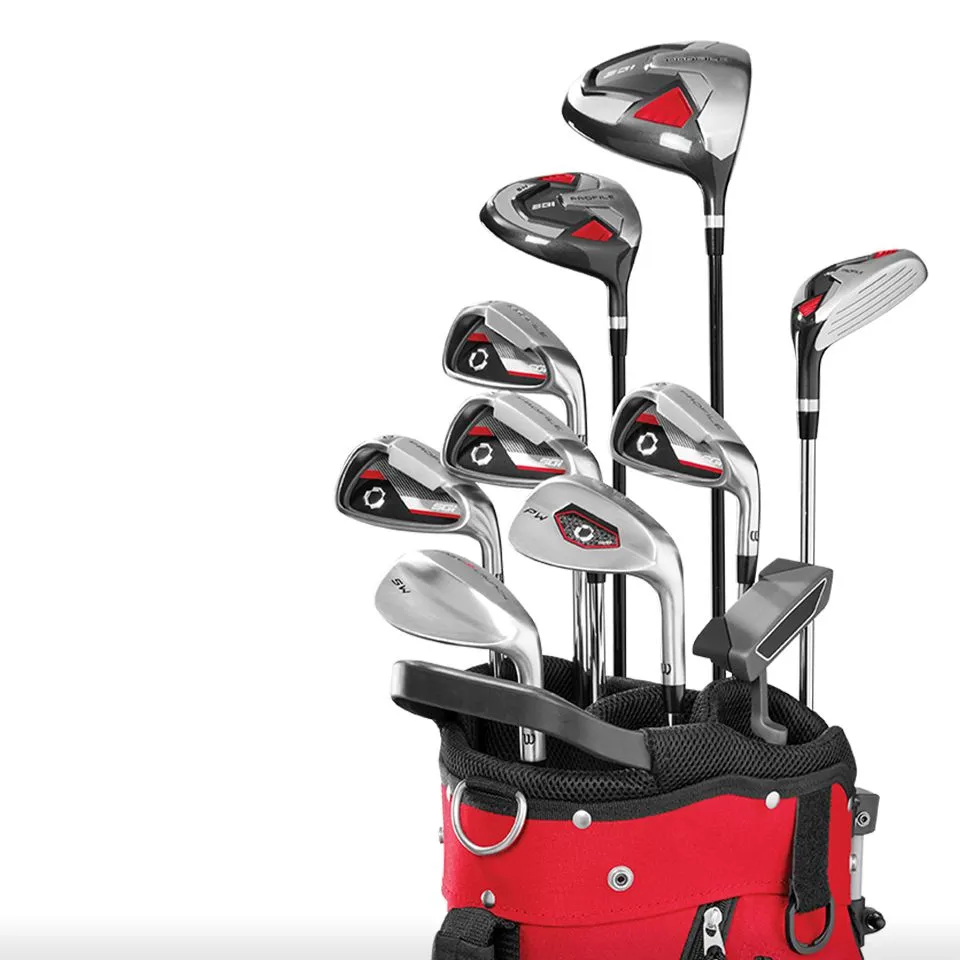 Wilson Golf Profile SGI Complete Mens Golf Club Set with Bag